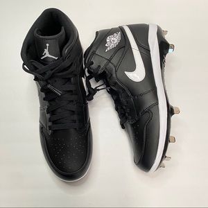 NIKE MENS AIR JORDAN RETRO 1 Metal Baseball Cleats